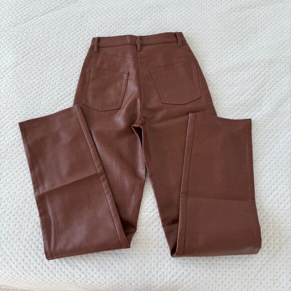 ARITZIA WILFRE MELINA PANTS PATINA BROWN 00 - Picture 5 of 5